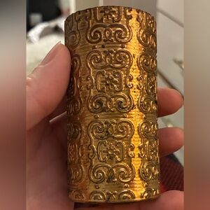 Partial Caron New York perfume bottle